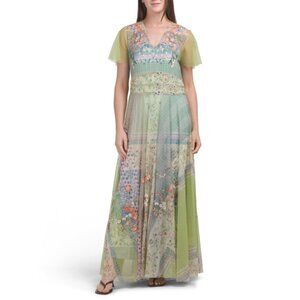 JOHN VARVATOS STAR multi Mazzy Ruched Dress